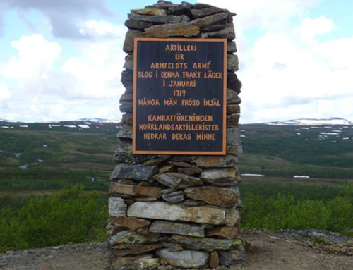 Minnesmonument Armfeldts Karoliner Handöl